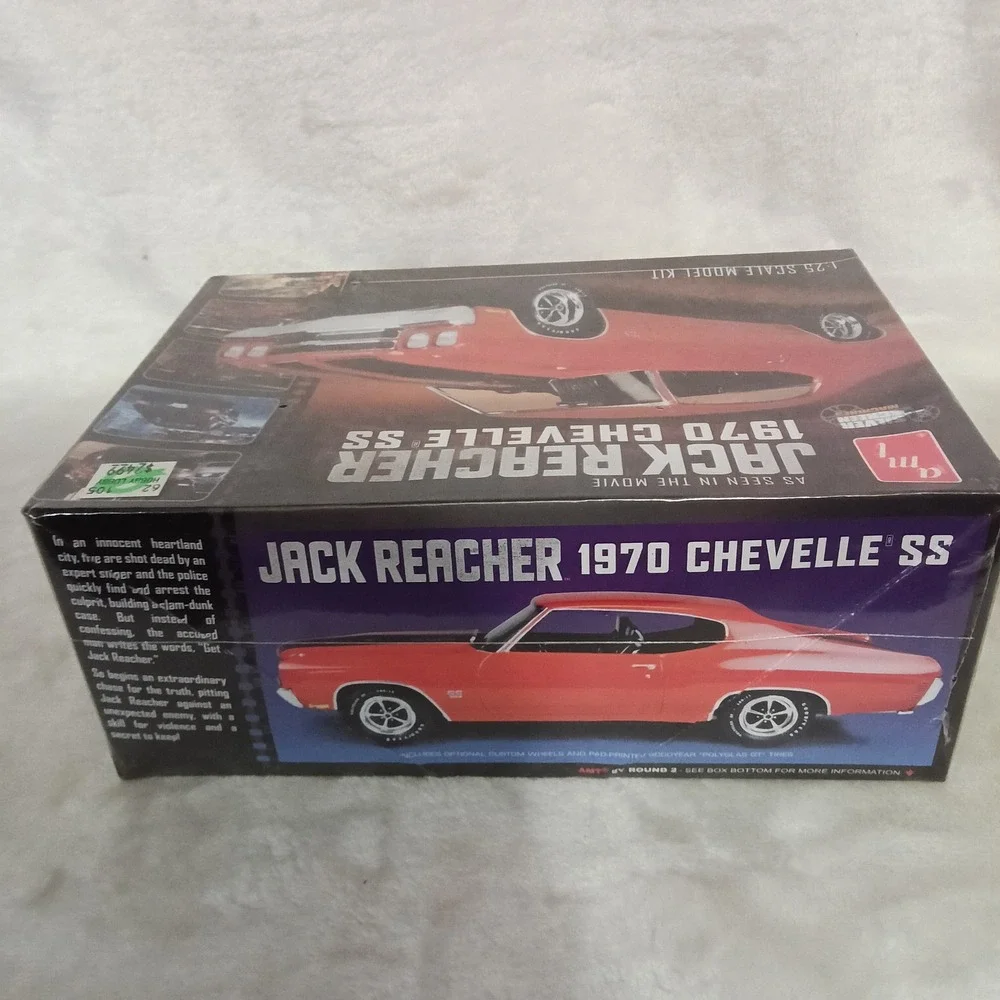 AMT Jack Reacher 1970 Chevy Chevelle SS 1:25 Scale Model Kit AMT871/12 NEW